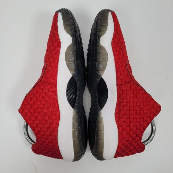 Air Jordan Future Low Youth Red White Sneakers 724813-600 US Size 7Y - Picture 6 of 8